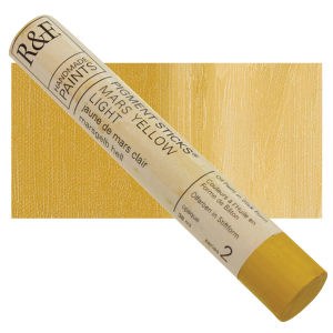 R&F Pigment Sticks, 38ml, Mars Yellow Light