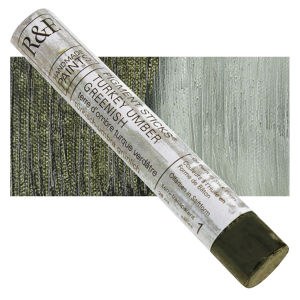 R&F Pigment Sticks, 38ml, Turkey Umber Greenish