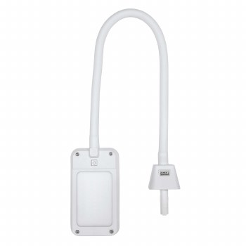 Studio Designs LED Flex Lamp for Art, Sewing, Crafts or Office with USB Charging Base in White