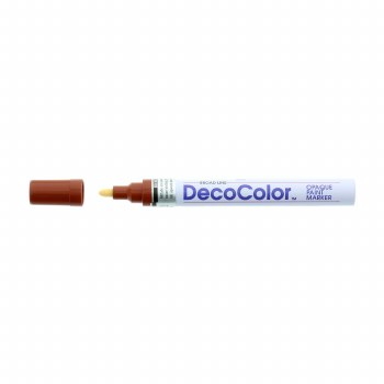DecoColor Paint Markers, Broad, Brown