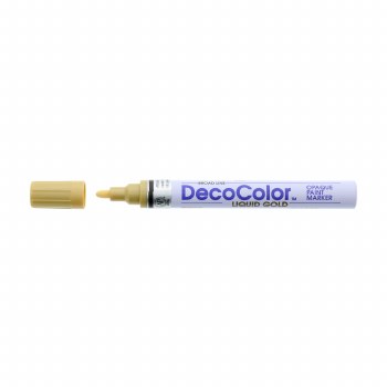DecoColor Paint Markers, Broad, Gold