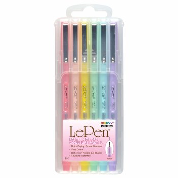 Le Pen Pastel Color 6 Piece Set