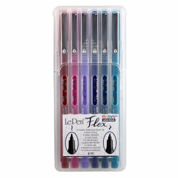Le Pen Flex Jewel 6 Color Set