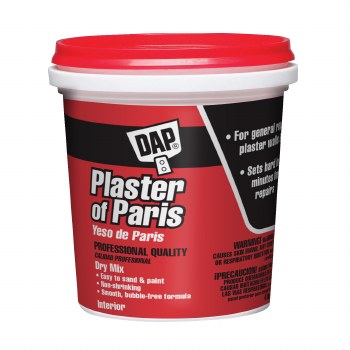 DAP Plaster of Paris, 4 lbs. Plastic Tub