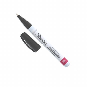 Sharpie Oil-Based Paint Markers, Extra-Fine, Black