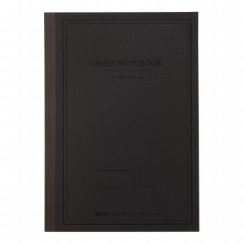 ProFolio Oasis Notebooks, A5 Medium Charcoal