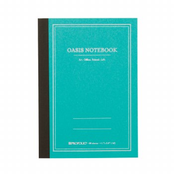 ProFolio Oasis Notebooks, A6 Small Wintergreen