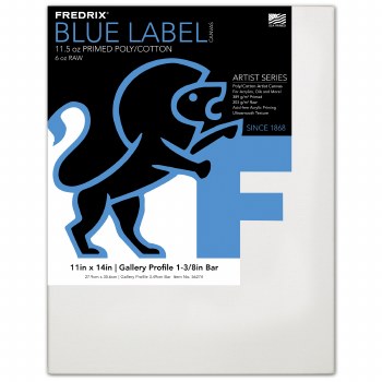 Fredrix Blue Label Gallery, 11" x 14"