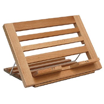 Napa Table Easel & Book Stand, Compact Folding - All Wood Construction