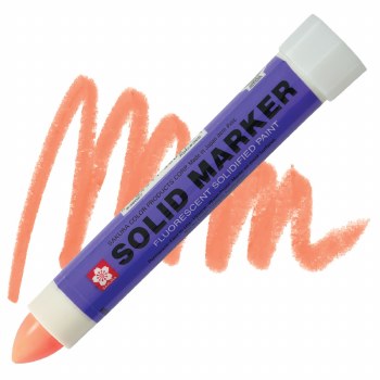 Solid Marker, Fluorescent Orange