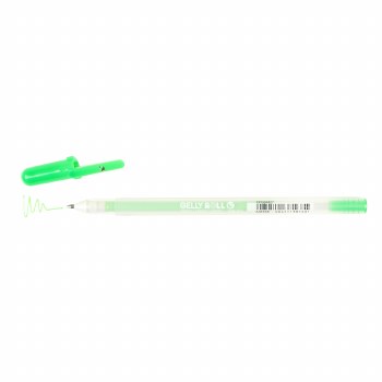 Gelly Roll Moonlight Pens, Medium - Fluorescent Green