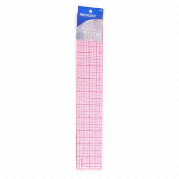 Graph Beveled Edge Rulers, 2 in. x 12 in.