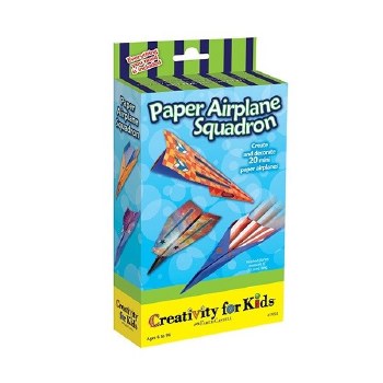 Faber-Castell Creativity For Kids Mini Kit, Paper Airplane Squadron