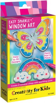 Faber-Castell Creativity For Kids Easy Sparkle Window Art
