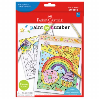 Faber-Castell Paint By Number Wall Art Kits