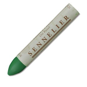 Sennelier Grand Oil Pastel, Permanent Green Light