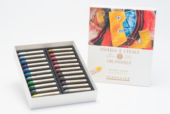 Sennelier Oil Pastel Sets, 24-Color Set
