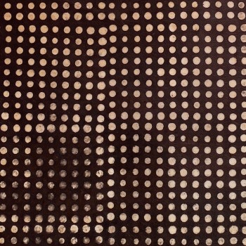 Lamali Decorative Lokta Paper, Dots - Black, White Batik