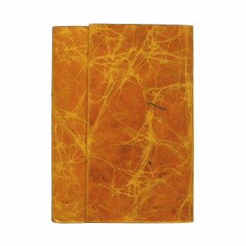 Lamali Bondo Soft-Cover Handmade Journal, Orange