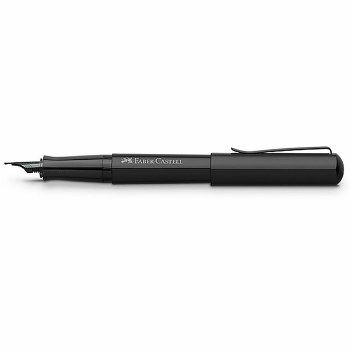 Faber-Castell Hexo Fountain Pen, Black, Fine