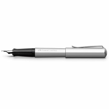 Faber-Castell Hexo Fountain Pen, Silver, Fine