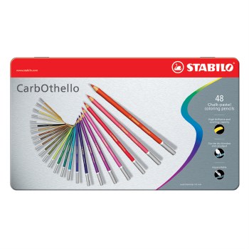 CarbOthello Pastel Pencils, Sets, 48-Color Set