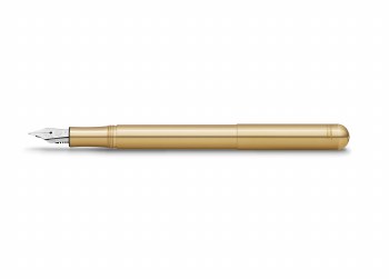 Kaweco Liliput Fountain Pen, Fine, Brass