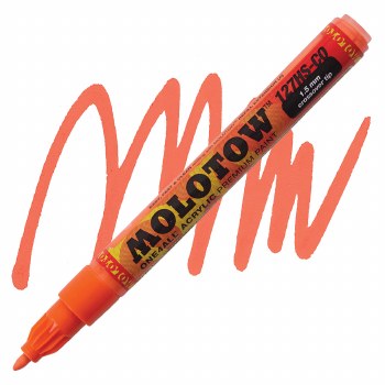 Molotow Acrylic Paint Marker, 2mm, Dare Orange