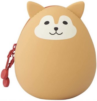 PuniLabo Egg Pouch - Shiba Dog