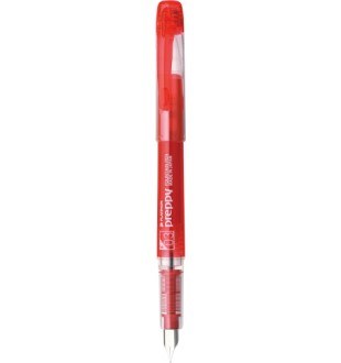 Platinum Preppy Fountain Pen, Red, .02