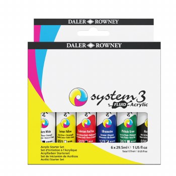 System3 Fluid Acrylic Set of 6