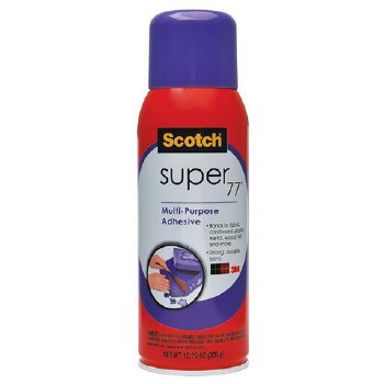 Super 77 Spray Adhesive, 10.75 oz. Low VOC