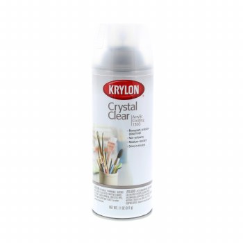 Krylon Crystal Clear Fine Spray, 11 oz.
