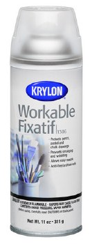 Krylon Workable Fixatif, 11 oz.
