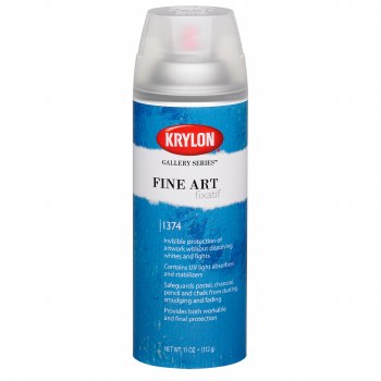 Krylon Fine Art Fixatif, 11 oz.