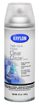 Krylon Crystal Clear Glaze, 12 oz.