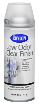 Krylon Low Odor Clear Coatings, Matte 11 oz.