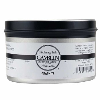 Etching Inks, Graphite - 1 lb. - Can