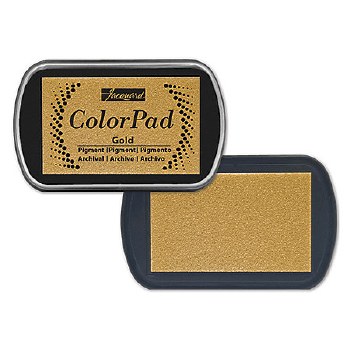ColorPad Ink Pad, Metallic Gold