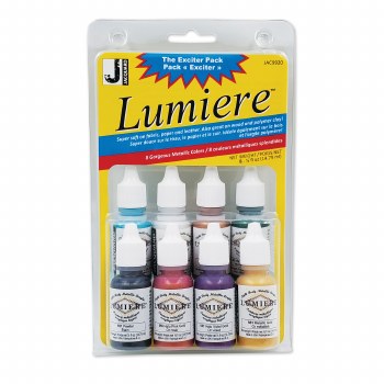 Lumiere Mini Exciter Pack, 8 Colors, 0.5 oz bottles