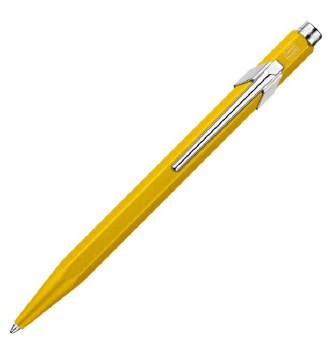 Caran d'Ache 849 Colormat-X Ballpoint Pen, Yellow