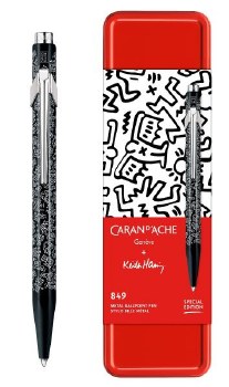 Caran d'Ache 849 Keith Haring Black Special Edition Ballpoint Pen