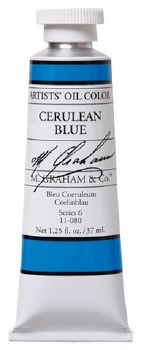 M. Graham Oil, 37ml, Cerulean Blue