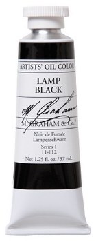 M. Graham Oil, 37ml, Lamp Black