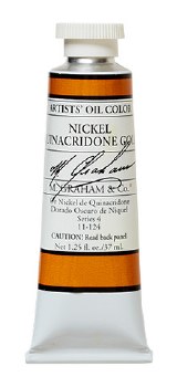 M. Graham Oil, 37ml, Nickel Quinacridone