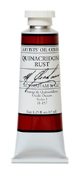 M. Graham Oil, 37ml, Quinacridone Rust