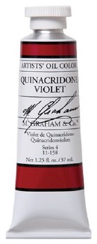 M. Graham Oil, 37ml, Quinacridone Violet