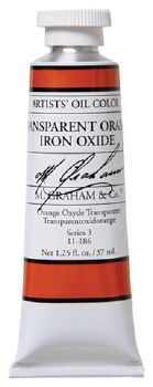 M. Graham Oil, 37ml, Transparent Orange Oxide