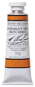 M. Graham Oil, 37ml, Transparent Yellow Oxide