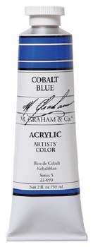 M. Graham Acrylic, 59ml, Cobalt Blue